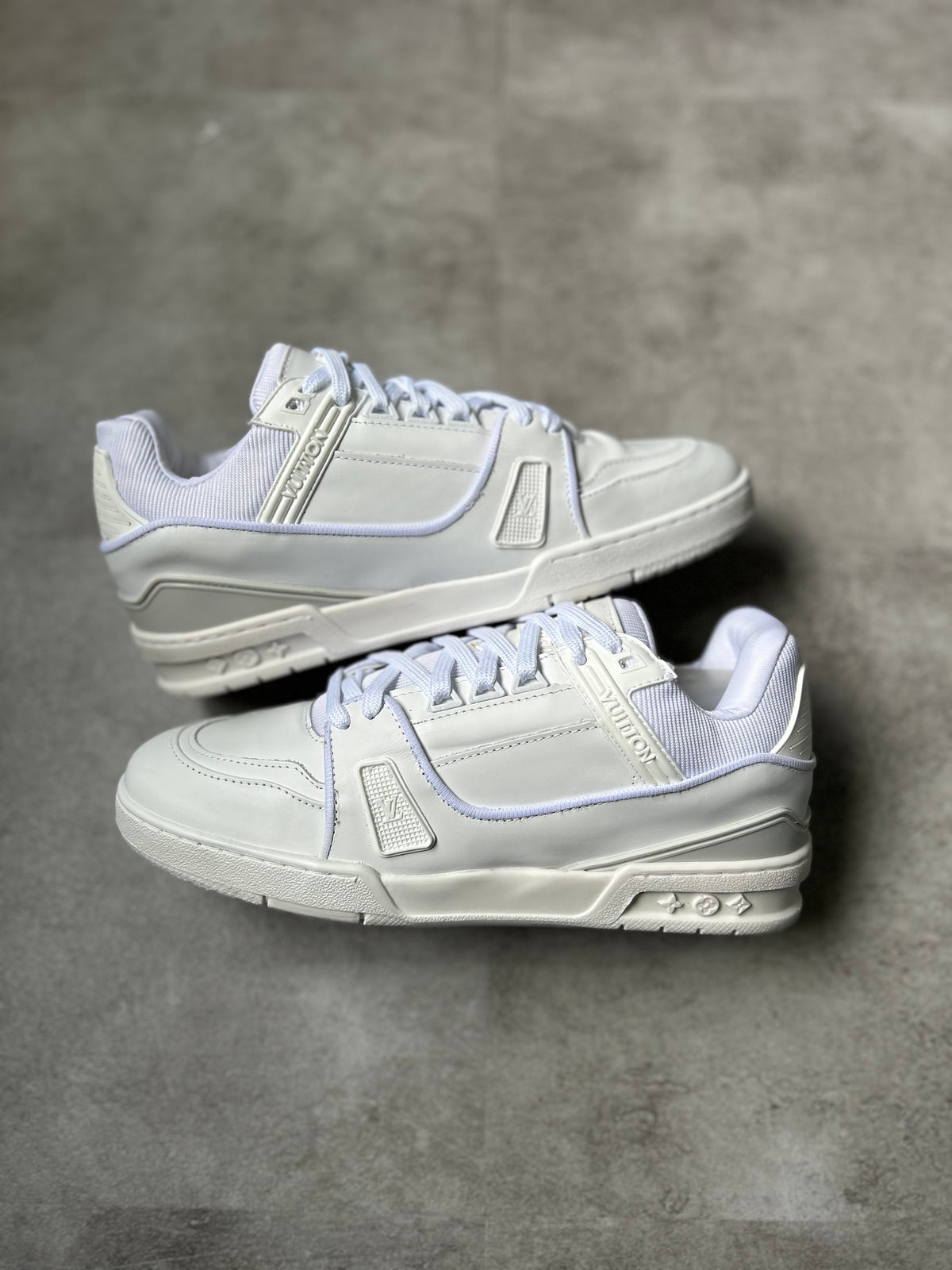 Tênis Louis Vuitton LV Trainer Novo Branco ALLWHITE