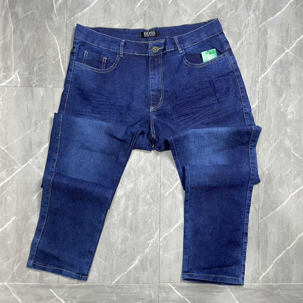 Calça Jeans Básica Azul Boss