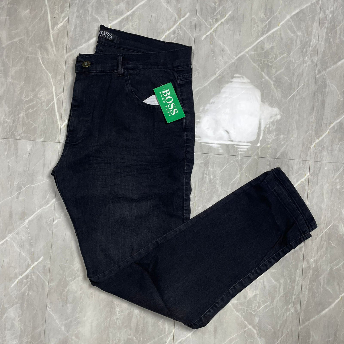 Calça Jeans Básica Grafite Boss