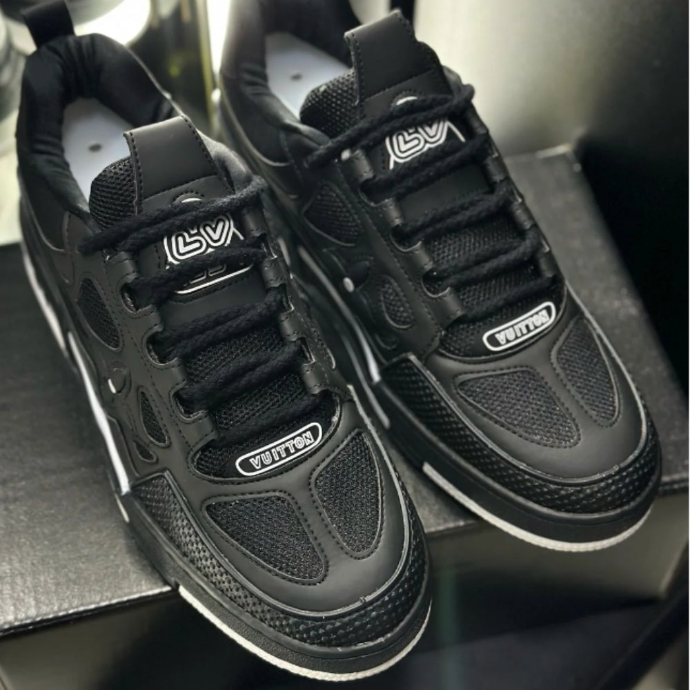 Louis Vuitton Skate Preto LV Importado