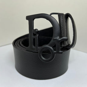 Cinto Grife Dior Couro Sintético Unissex Fivela Metal