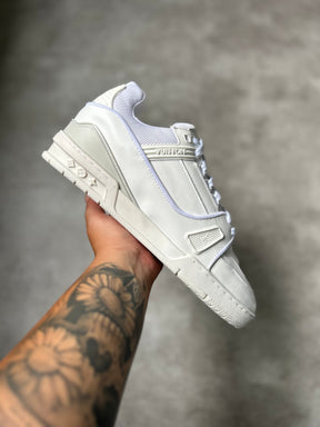 Tênis Louis Vuitton LV Trainer Novo Branco ALLWHITE