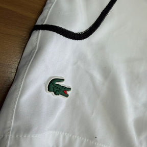 Shorts Grife Lacoste Branco Ultradry