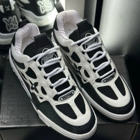 Louis Vuitton Skate Preto/Branco LV Importado