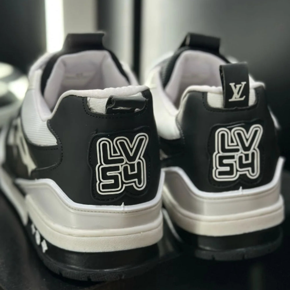 Louis Vuitton Skate Preto/Branco LV Importado